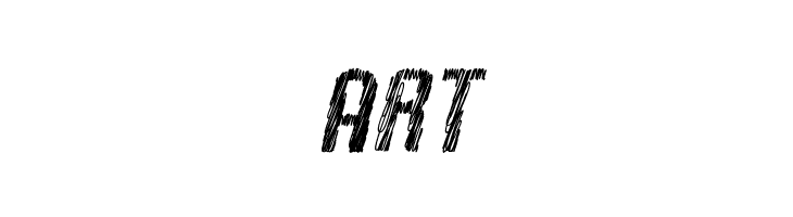 Kumba Sketch Italic  Free Fonts Download