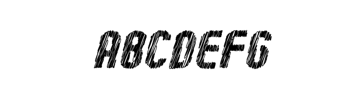 Kumba Sketch Bold Italic  Free Fonts Download