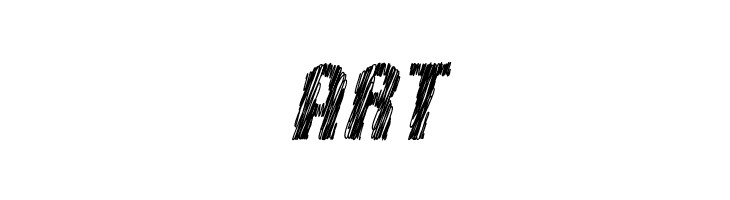 Kumba Sketch Bold Italic  Free Fonts Download