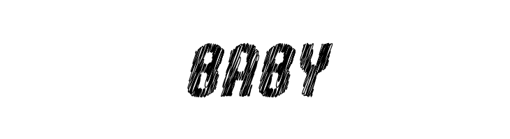 Kumba Sketch Bold Italic  Free Fonts Download