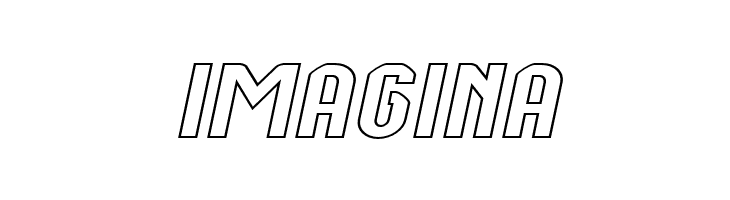 Kumba Outline Expanded Italic  Free Fonts Download