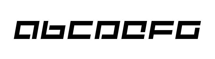 Mecha Italic  Free Fonts Download