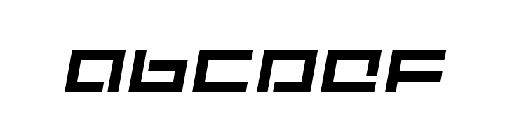 Mecha Italic  Free Fonts Download