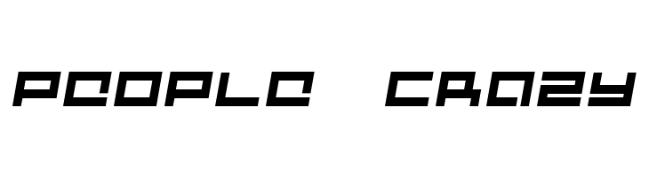 Mecha Italic  Free Fonts Download