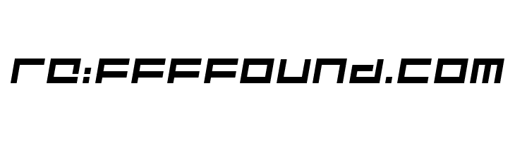 Mecha Italic  Free Fonts Download