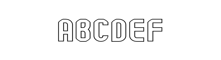 Kumba Outline Expanded  Free Fonts Download