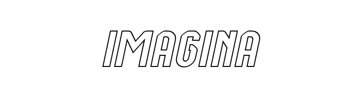 Kumba Outline Italic  Free Fonts Download