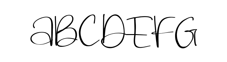 Aubrielle-Regular  Free Fonts Download