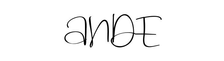 Aubrielle-Regular  Free Fonts Download