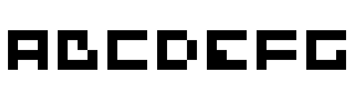bit-01:cube 16 remix  Free Fonts Download