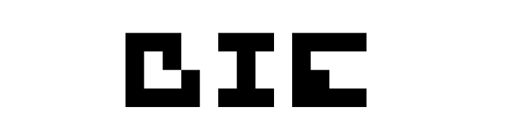 bit-01:cube 16 remix  Free Fonts Download