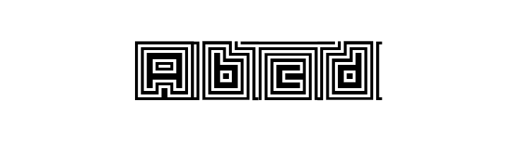 D3 Labyrinthism  Free Fonts Download