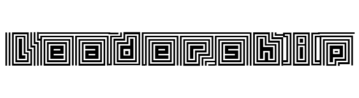 D3 Labyrinthism  Free Fonts Download