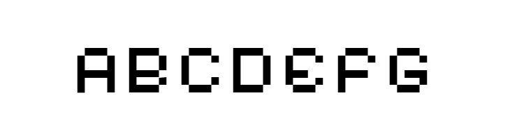 AuX DotBitC Xtra SmallCaps  Free Fonts Download