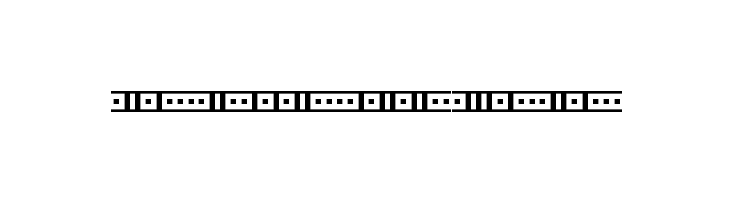 Binary X 01s BRK  Free Fonts Download