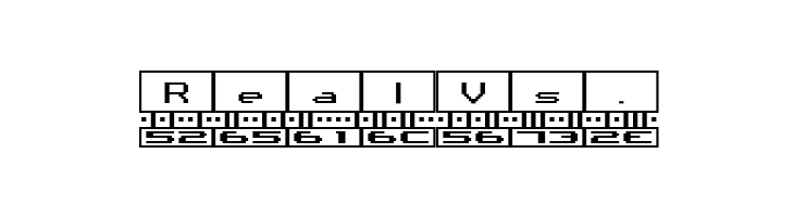 Binary BRK  Free Fonts Download