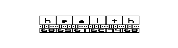 Binary BRK  Free Fonts Download
