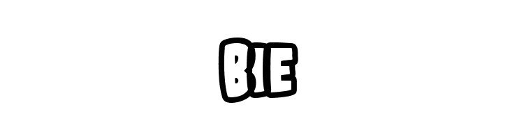 Spooky Cartoon Outline  Free Fonts Download