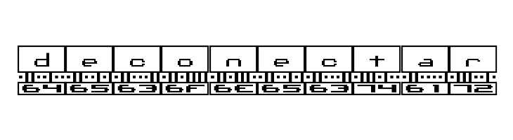 Binary X BRK  Free Fonts Download