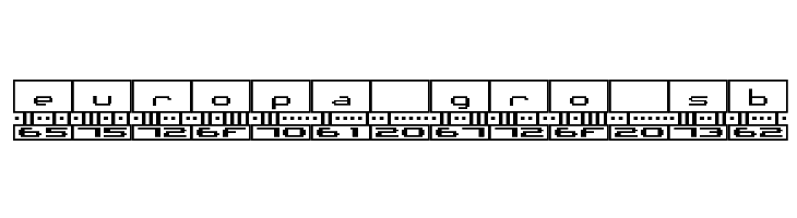 Binary X BRK  Free Fonts Download