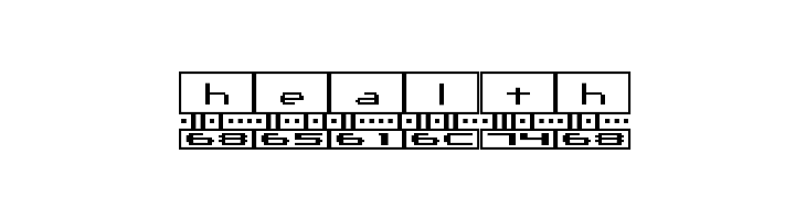 Binary X BRK  Free Fonts Download