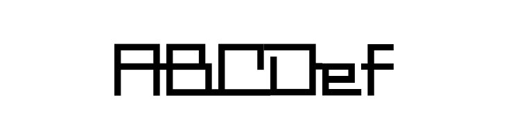 square-millimeter  Free Fonts Download