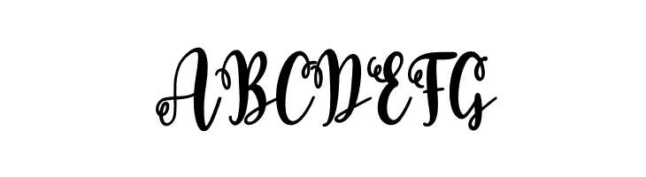 Baby Caroline Script  Free Fonts Download
