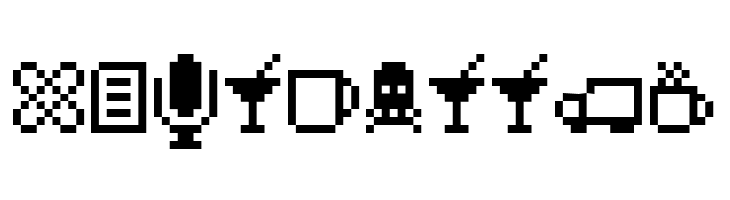 IconBitTwo  Free Fonts Download