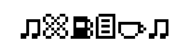 IconBitTwo  Free Fonts Download