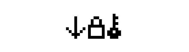 IconBitOne  Free Fonts Download