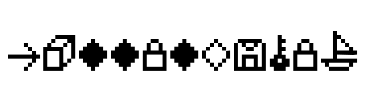 IconBitOne  Free Fonts Download