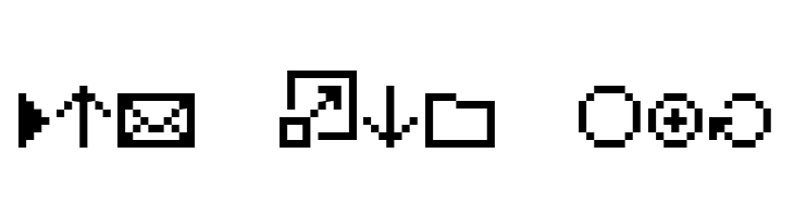 IconBitOne  Free Fonts Download