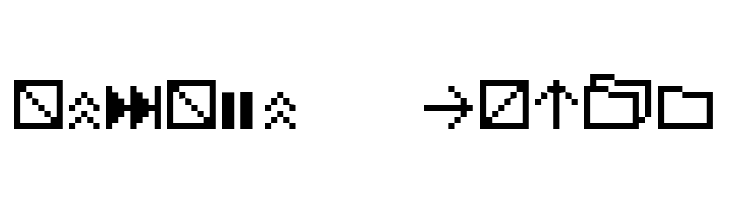 IconBitOne  Free Fonts Download