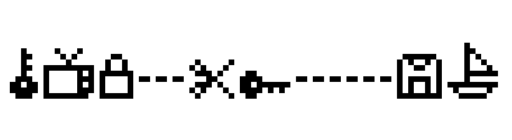 IconBitOne  Free Fonts Download