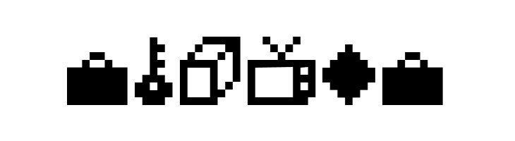 IconBitOne  Free Fonts Download