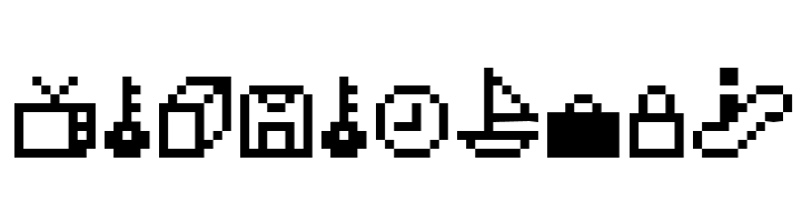 IconBitOne  Free Fonts Download