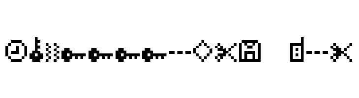 IconBitOne  Free Fonts Download