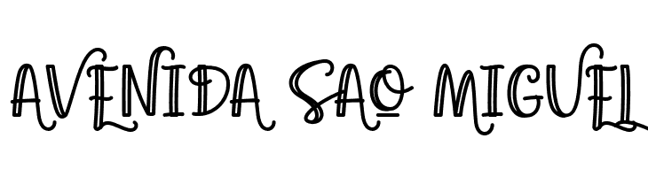 Agatha Caroline Outlined  Free Fonts Download