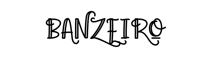 Agatha Caroline Outlined  Free Fonts Download