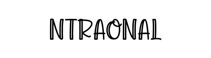 Agatha Caroline Outlined  Free Fonts Download