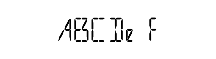 Calculate 16 Grid  Free Fonts Download