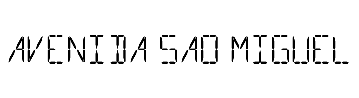 Calculate 16 Even  Free Fonts Download