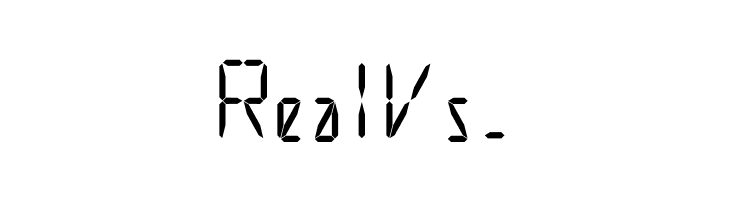 Calculate 16 Even  Free Fonts Download