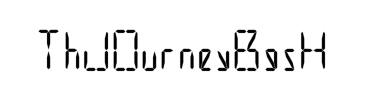 Calculate 16 Even  Free Fonts Download