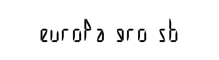 Calculate 16 Even  Free Fonts Download