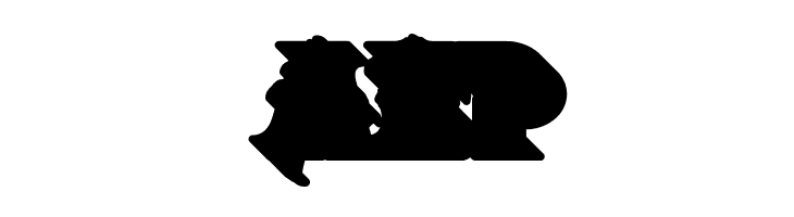 BTX-Chaos-Made-Shadow Regular  Free Fonts Download