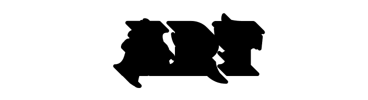 BTX-Chaos-Made-Shadow Regular  Free Fonts Download