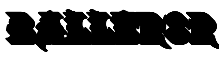 BTX-Chaos-Made-Shadow Regular  Free Fonts Download