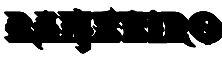 BTX-Chaos-Made-Shadow Regular  Free Fonts Download