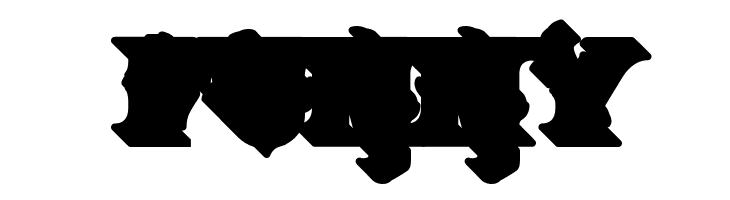 BTX-Chaos-Made-Shadow Regular  Free Fonts Download